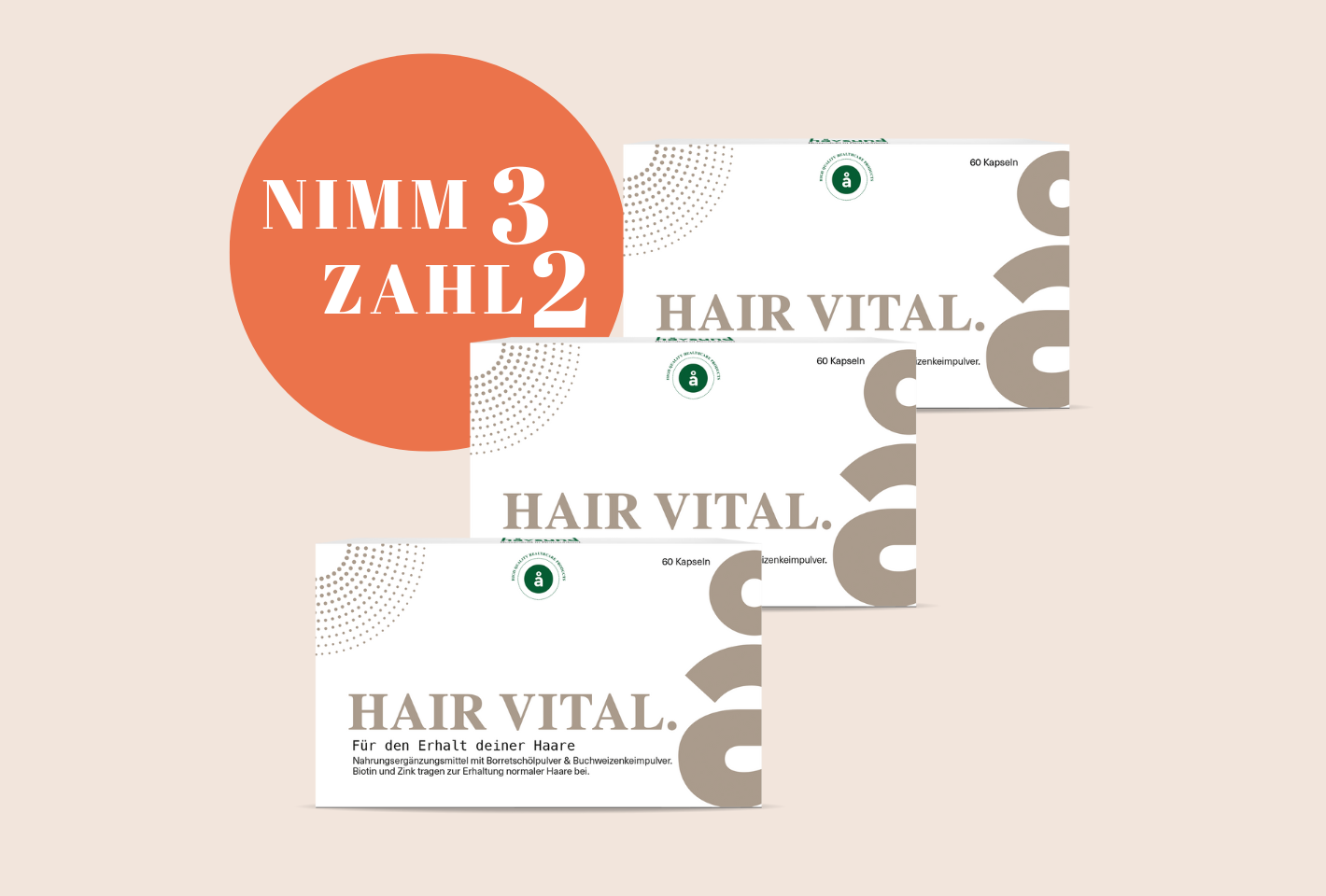 Hair Vital håvsund 3 Monate